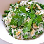 Fresh and Simple: One-Pot Vegan Risotto with Peas & Mint