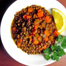 Hearty One-Pot Vegan Ethiopian Red Lentil Stew Recipe
