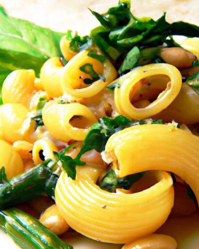 One-Pot Vegan Pasta: Hearty White Beans & Greens Magic
