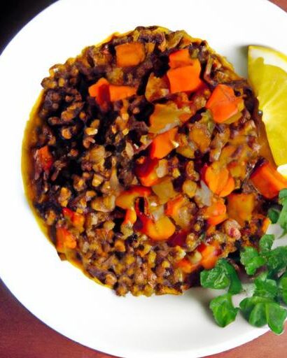 Hearty One-Pot Vegan Ethiopian Red Lentil Stew Recipe