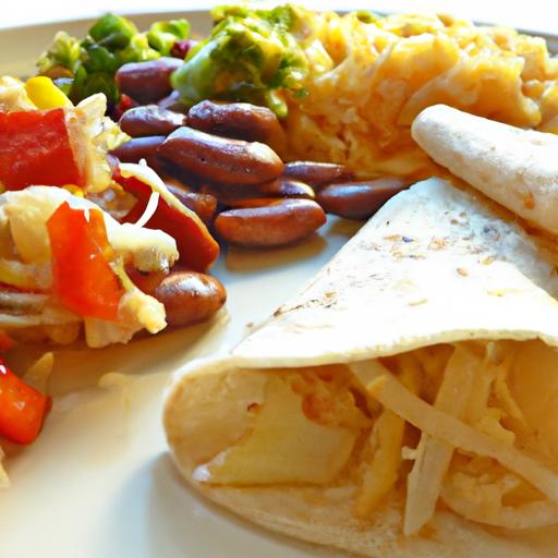 Wholesome Vegan Breakfast Burritos: Beans & Tofu Scramble