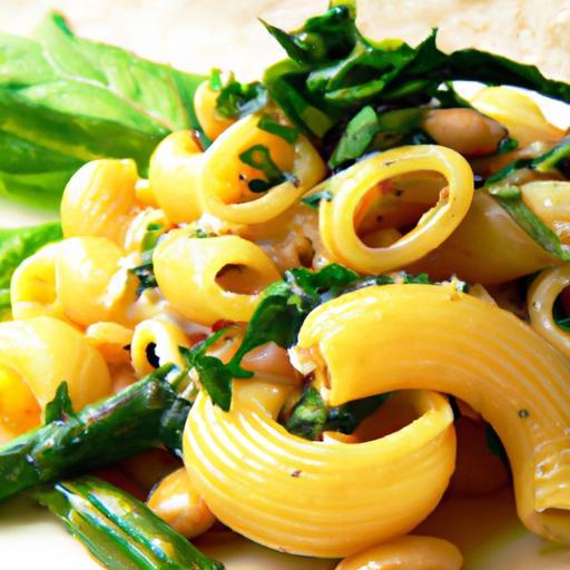 One-Pot Vegan Pasta: Hearty White Beans & Greens Magic