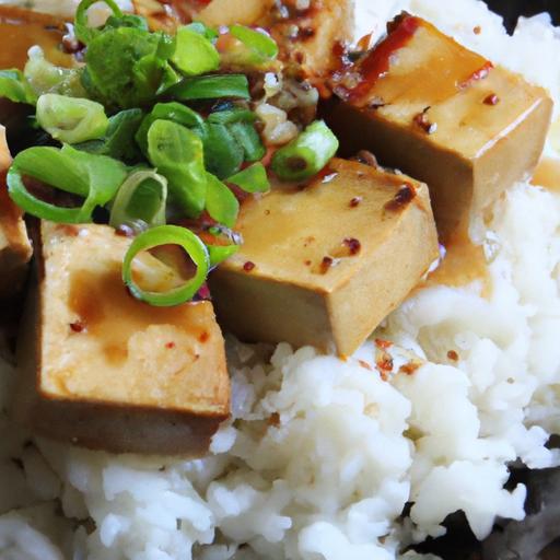 Savor the Flavor: Homemade Teriyaki Tofu Bowls with Rice