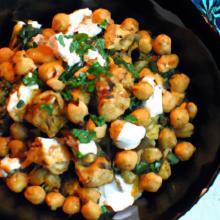 Creamy One-Pot Vegan Butter Chickpea Chicken Delight