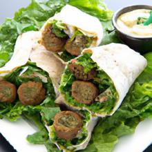 Flavor Fiesta: Crafting Perfect Falafel Wraps with Tahini Sauce