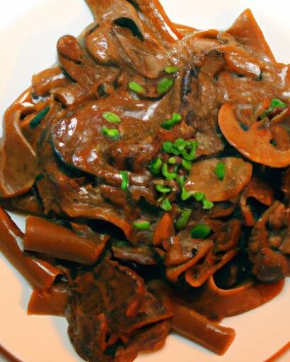 Hearty Vegan Beef Stroganoff: A Plant-Based Classic Reinvented