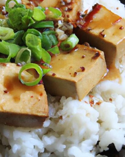 Savor the Flavor: Homemade Teriyaki Tofu Bowls with Rice