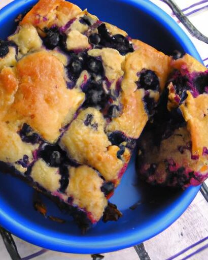 Timeless Vegan Blueberry Buckle: A Berry Delight Recipe