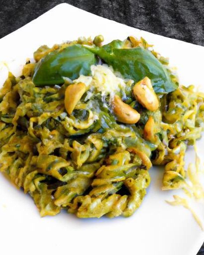 Speedy Vegan Pesto Pasta: Fresh Flavor in Minutes
