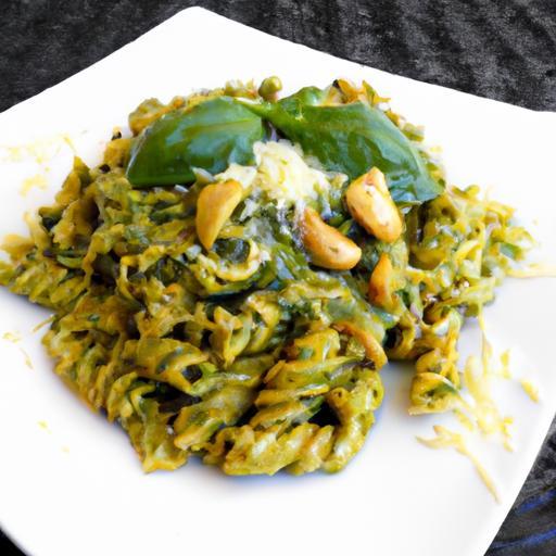 Speedy Vegan Pesto Pasta: Fresh Flavor in Minutes