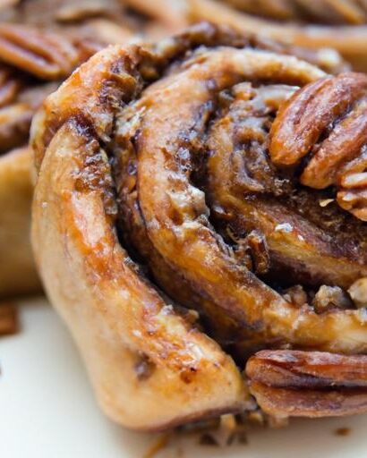 Perfectly Sweet: Vegan Sticky Buns with Toasted Pecans
