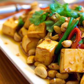 Kung Pao Tofu with Peanuts: A Bold, Flavorful Delight
