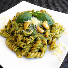 Speedy Vegan Pesto Pasta: Fresh Flavor in Minutes