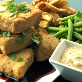 Crispy Beer-Battered Tofu: A Vegan Twist on Fish & Chips