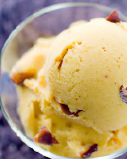 Velvety Vegan Sweet Potato Ice Cream: A Creamy Delight