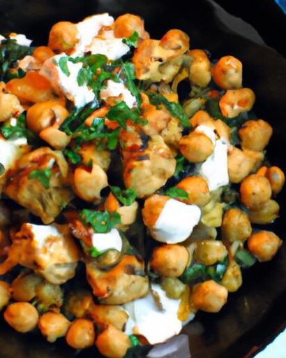 Creamy One-Pot Vegan Butter Chickpea Chicken Delight