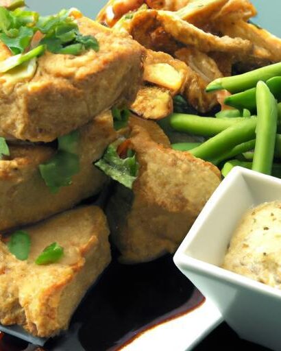 Crispy Beer-Battered Tofu: A Vegan Twist on Fish & Chips