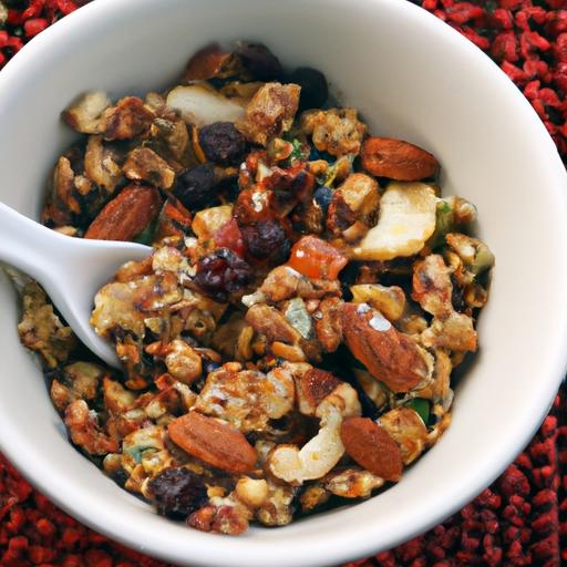 Crunchy Delight: Savory Granola with Nuts & Seeds Magic