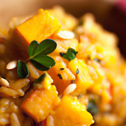 Silky One-Pot Vegan Butternut Squash Risotto Delight