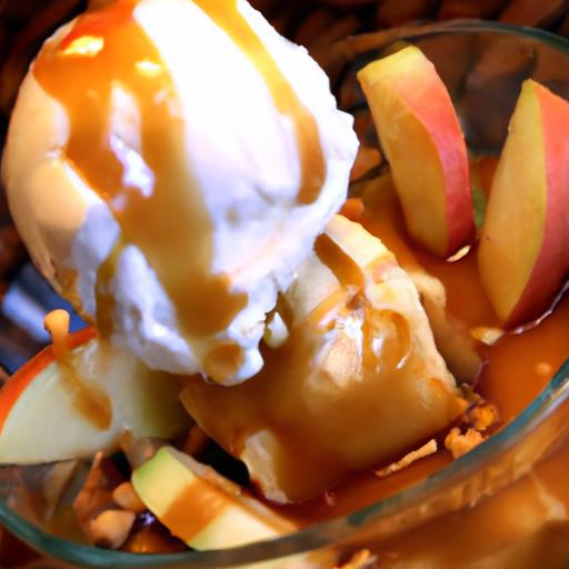 Indulge Guilt-Free: The Ultimate Vegan Caramel Apple Sundae