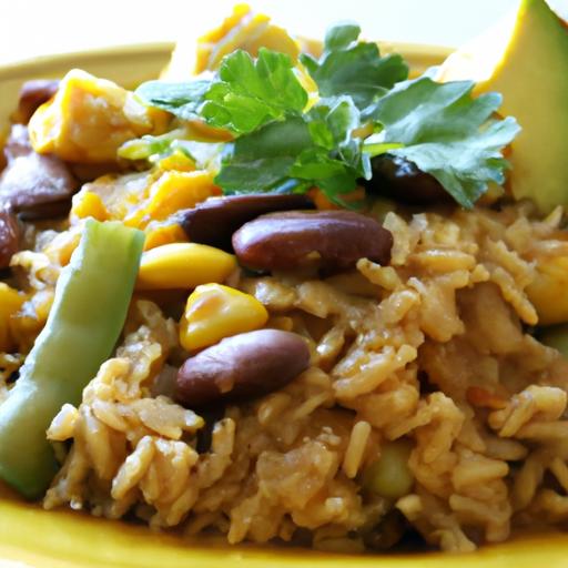 Wholesome Vegan Burrito Bowls: Rice and Beans Delight