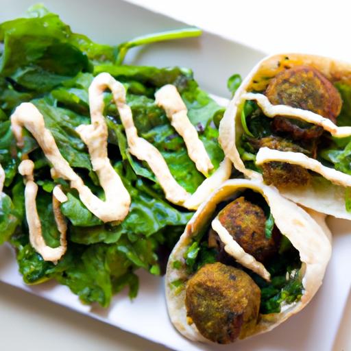 Flavor Fiesta: Crafting Perfect Falafel Wraps with Tahini Sauce