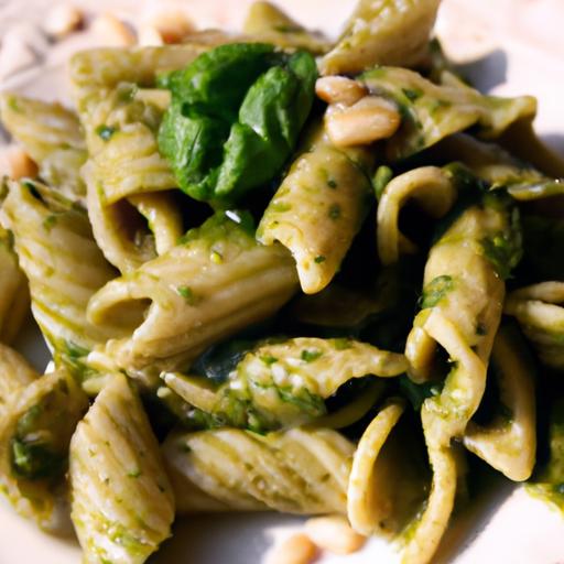 Speedy Vegan Pesto Pasta: Fresh Flavor in Minutes