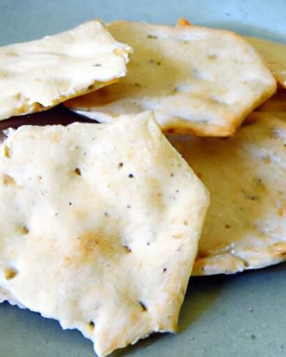 Crunchy & Sustainable: Homemade Almond Pulp Crackers Recipe