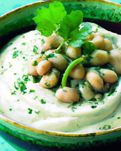 Whipped Bean Dip with Herbs: Creamy, Fresh, and Flavorful