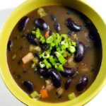 Chill & Serve: The Ultimate Freezer-Friendly Vegan Black Bean Soup