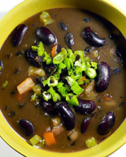 Chill & Serve: The Ultimate Freezer-Friendly Vegan Black Bean Soup