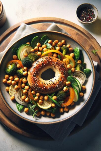 Crunchy Delight: Everything Bagel Roasted Chickpeas Unveiled