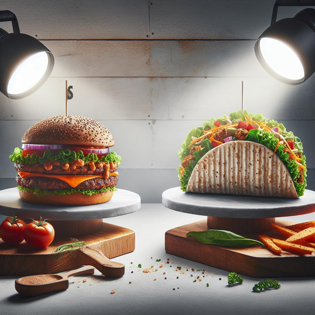 Impossible Whopper vs Beyond Taco: Plant-Based Showdown
