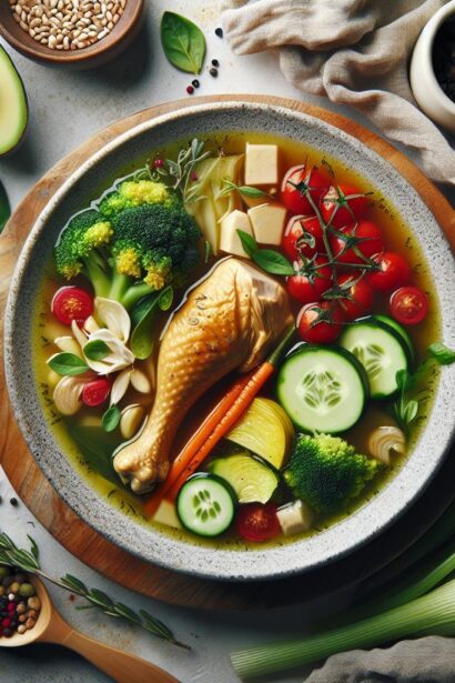 Crafting Vegan Chicken Broth: A Flavorful Plant-Based Guide