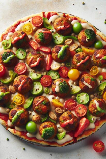 Power-Packed Vegan Pizza Bites with Protein-Packed Crust