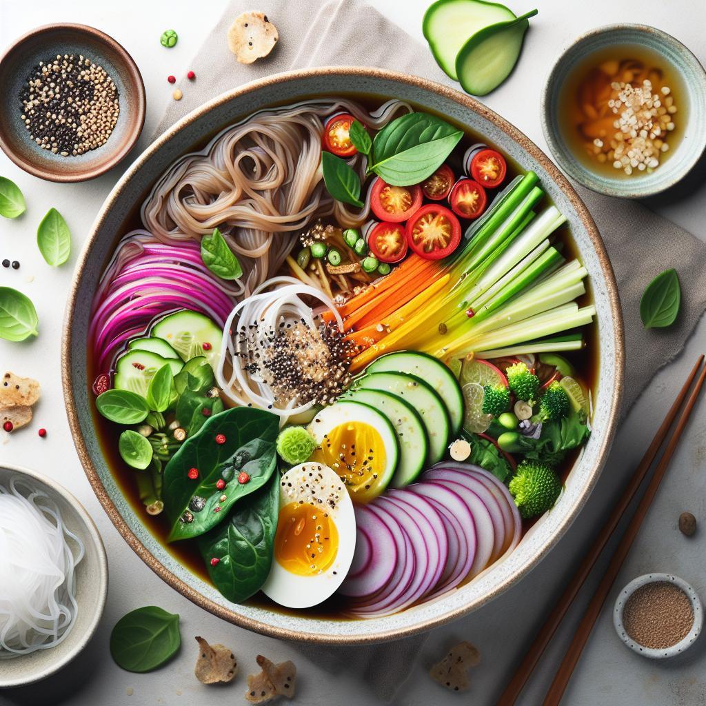 Our Go-To Recipe: Crafting the Perfect Vegan Pho Bowl