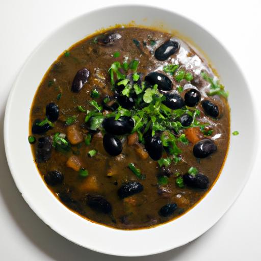Chill & Serve: The Ultimate Freezer-Friendly Vegan Black Bean Soup