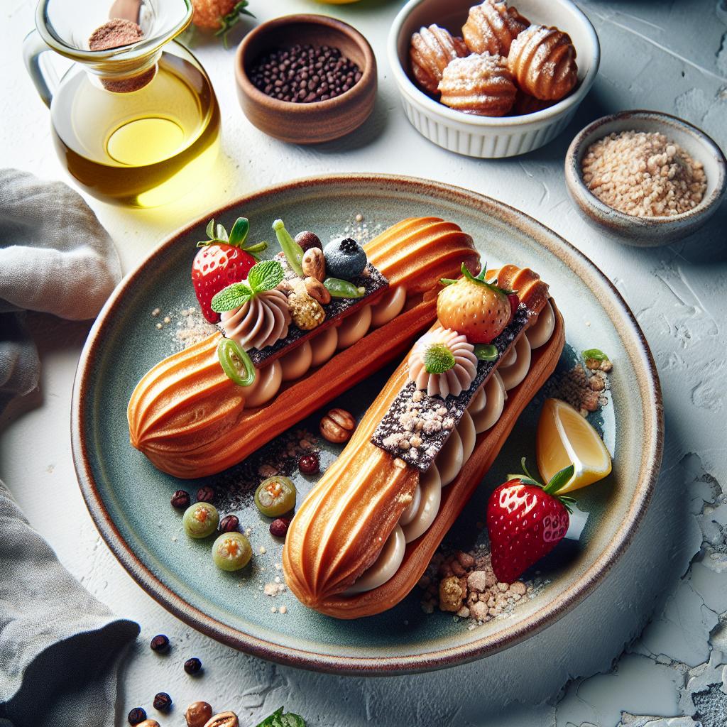 Decadent Gluten-Free Vegan Éclairs: A Delightful Twist