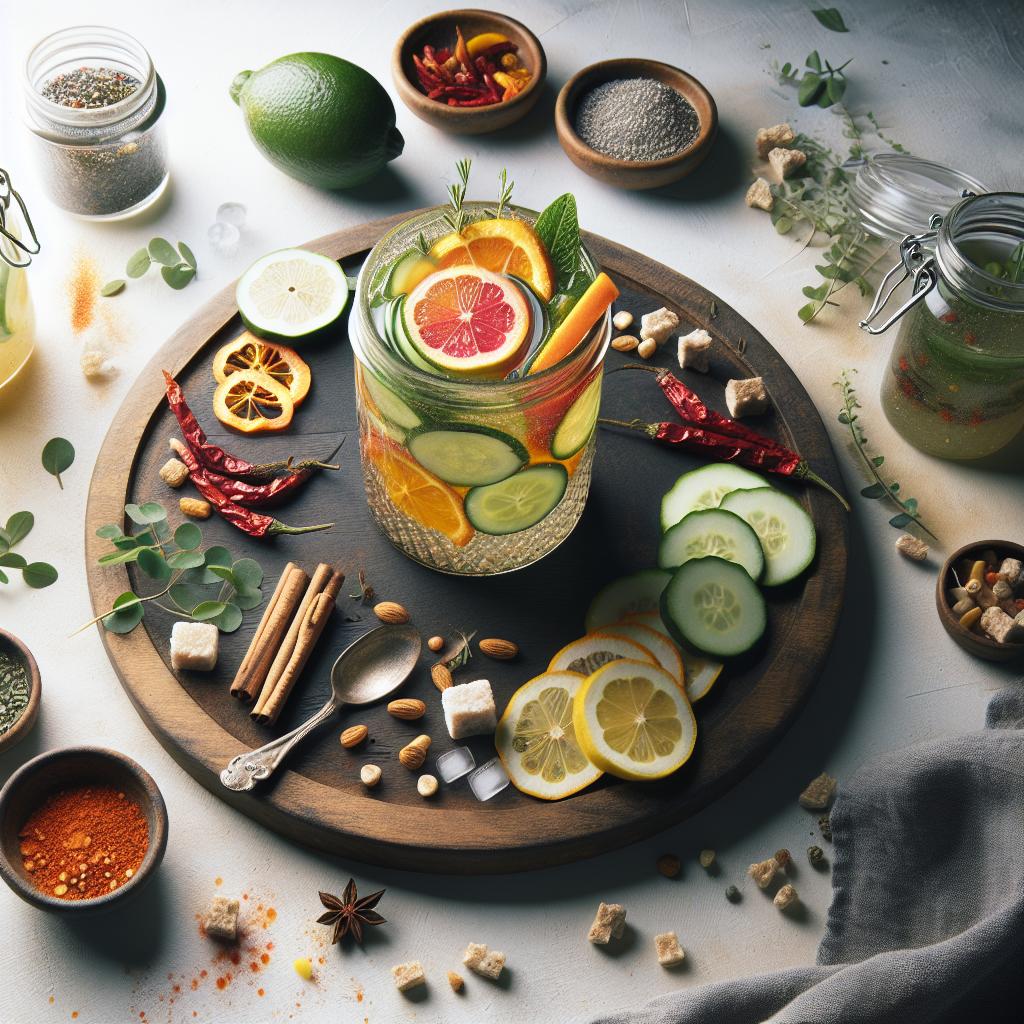 Vegan Fire Cider Recipe: A Zesty Herbal Immunity Boost