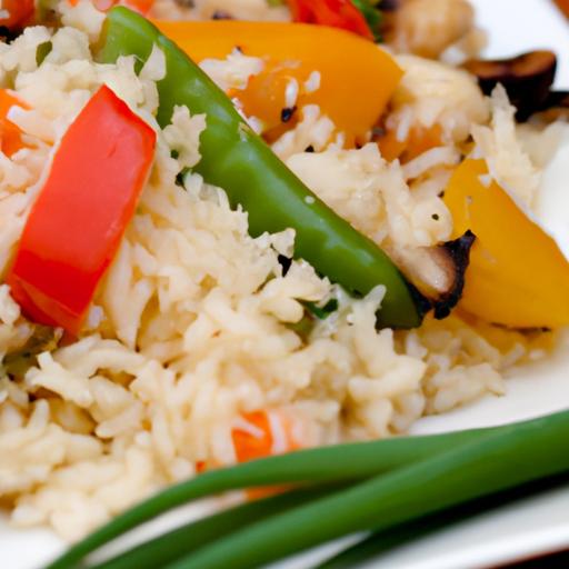 Wholesome Harmony: The Magic of Steamed Rice and Veggies