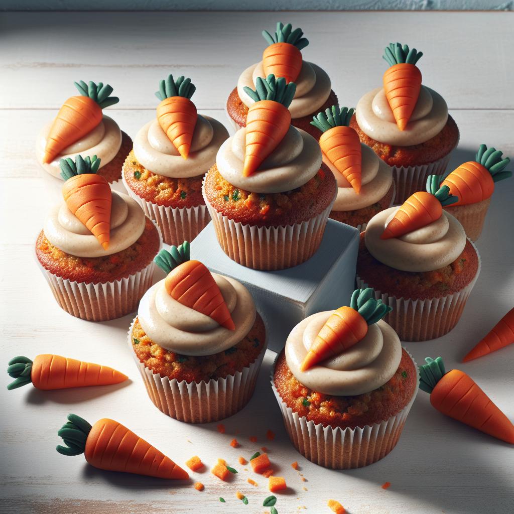 Delicious Vegan Carrot Cake Cupcakes: A Sweet Plant-Based Treat