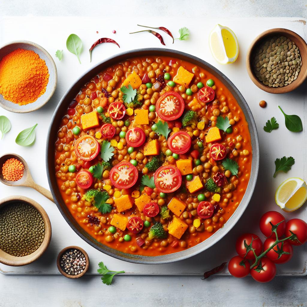 One-Pot Vegan Red Lentil Curry: Simple, Flavorful & Nutritious