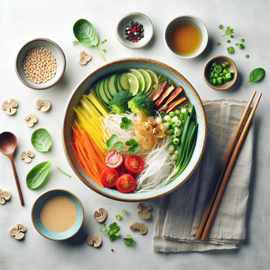 Our Go-To Recipe: Crafting the Perfect Vegan Pho Bowl