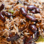 Savor Vegan Jamaican Rice & Peas with Kidney Beans Flair