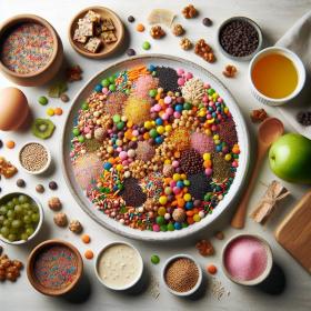 Brighten Treats Naturally: DIY Colorful Vegan Sprinkles Guide