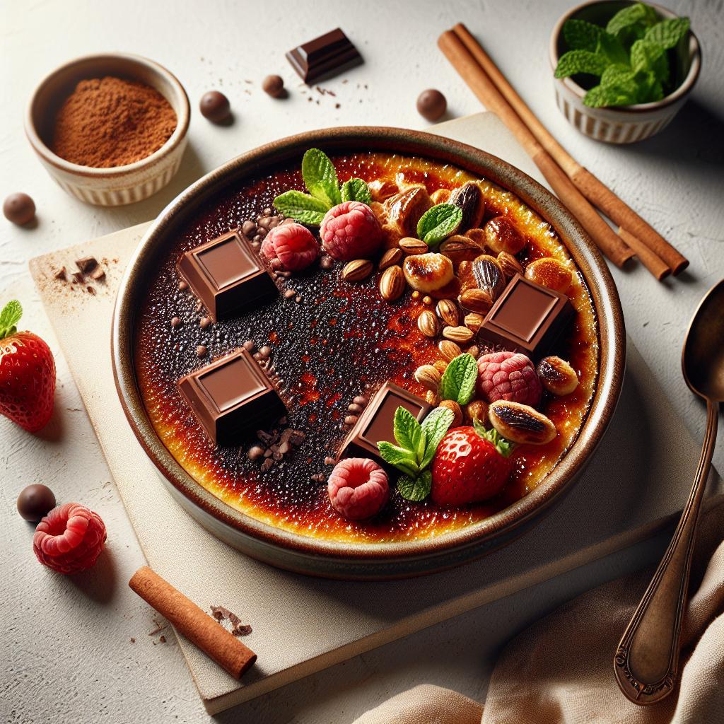 Decadent Chocolate Crème Brûlée: A Timeless Sweet Classic