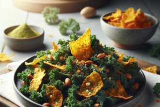 Crunchy Kale Chips with Nutritional Yeast: Superfood Snack Delight