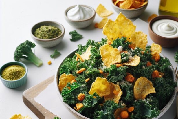 Crunchy Kale Chips with Nutritional Yeast: Superfood Delight