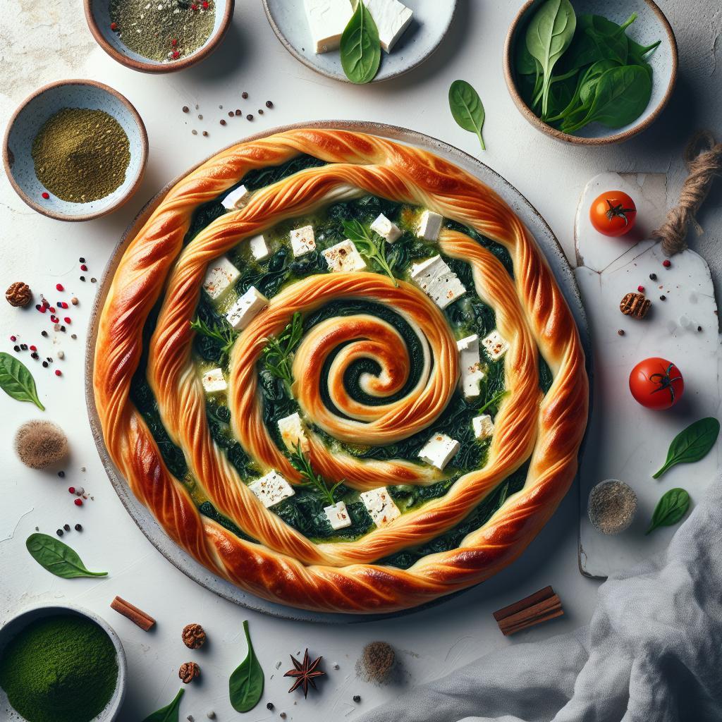 Savory Turkish Börek: Irresistible Spinach & Feta Swirls