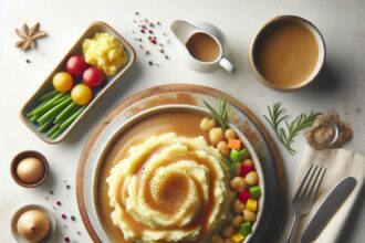 The Art of Perfectly Creamy Mashed Potatoes & Savory Gravy